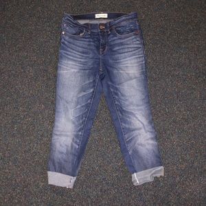 Madewell Midrise Skinny Jeans